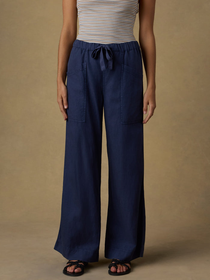 | Topanga Drape Pant - Spellbound | Faherty Brand