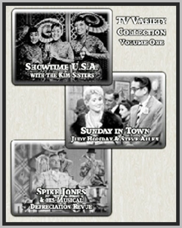 TV VARIETY COLLECTION - VOL. ONE - STEVE ALLEN - RARE DVD