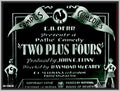 TWO PLUS FOURS - 1930 - NAT CARR - RARE DVD