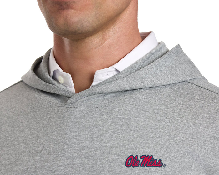 University of Mississippi Stowe Hoodie: Heathered Gray