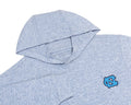 University of North Carolina Hamilton Hoodie: Pacific Blue & White