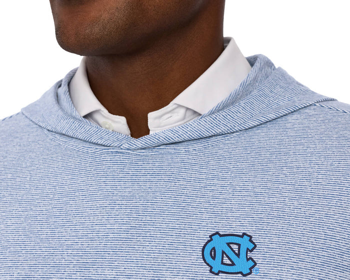 University of North Carolina Hamilton Hoodie: Pacific Blue & White