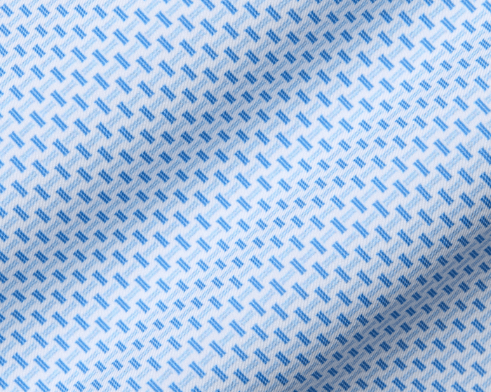 University of North Carolina Norman Shirt: Vista Blue & Horizon Blue