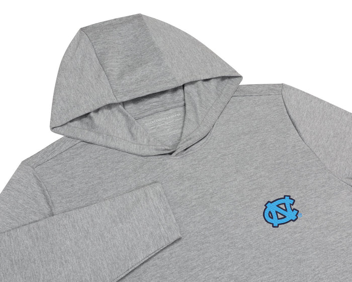 University of North Carolina Stowe Hoodie: Heathered Gray