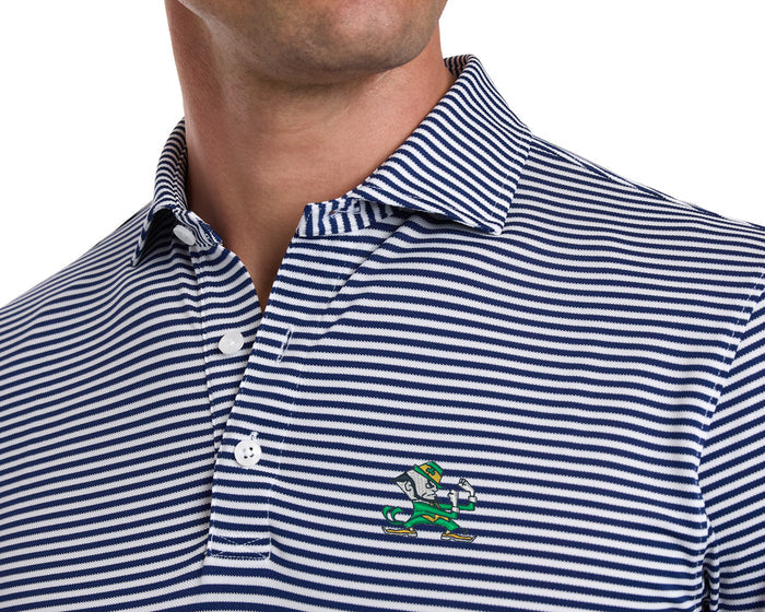 University of Notre Dame Maxwell Shirt: Navy & White