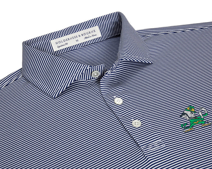 University of Notre Dame Perkins Shirt: Navy & White