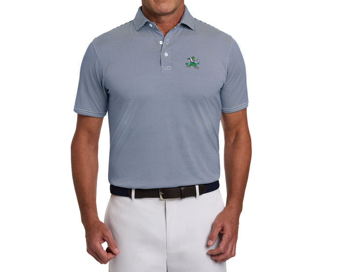 University of Notre Dame Perkins Shirt: Navy & White