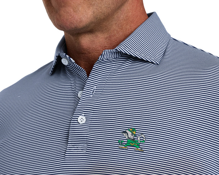 University of Notre Dame Perkins Shirt: Navy & White