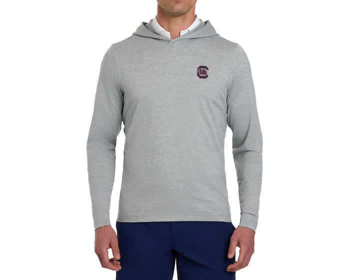 University of South Carolina Stowe Hoodie: Heathered Gray