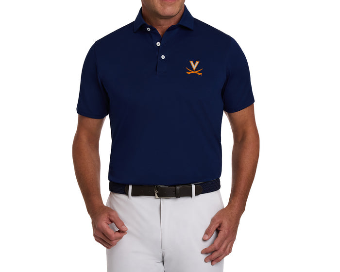 University of Virginia Macdonald Shirt: Navy