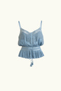 Valerie Lace Pleat Cami