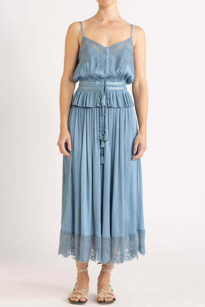 Valerie Lace Pleat Cami
