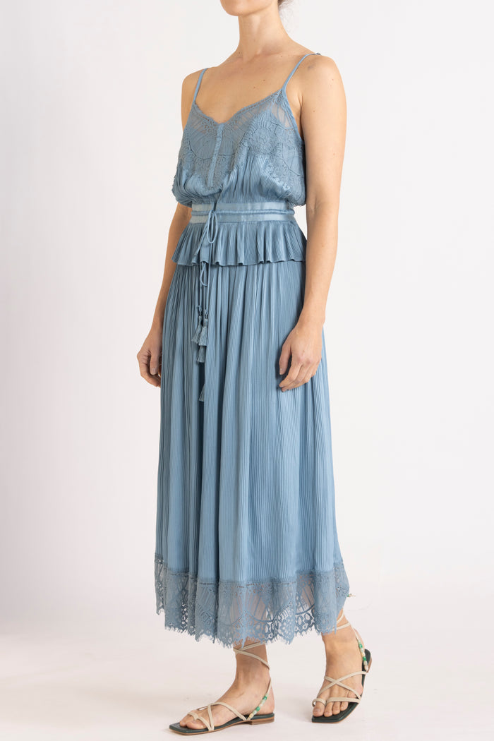 Valerie Lace Pleat Cami