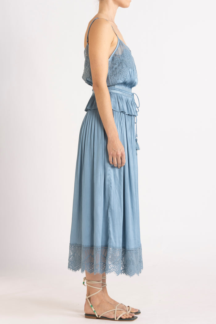 Valerie Lace Pleat Cami