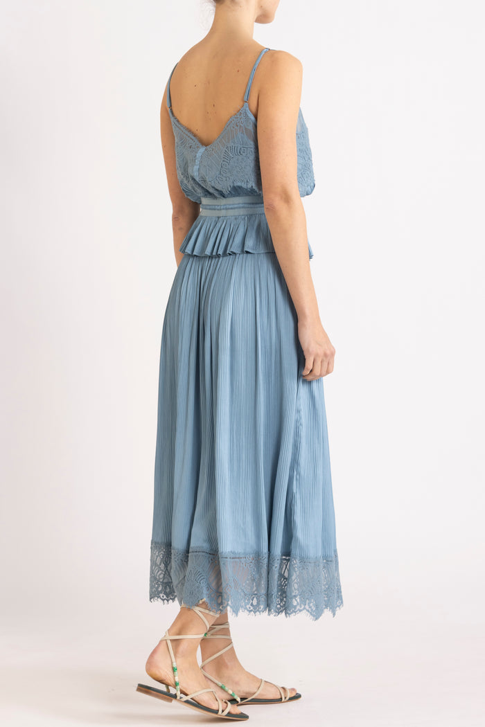 Valerie Lace Pleat Cami