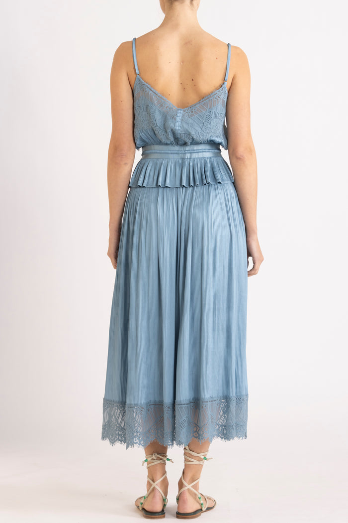 Valerie Lace Pleat Cami