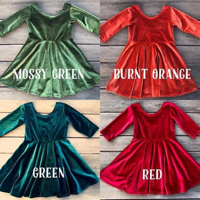 Velvet Twirl Dress 66