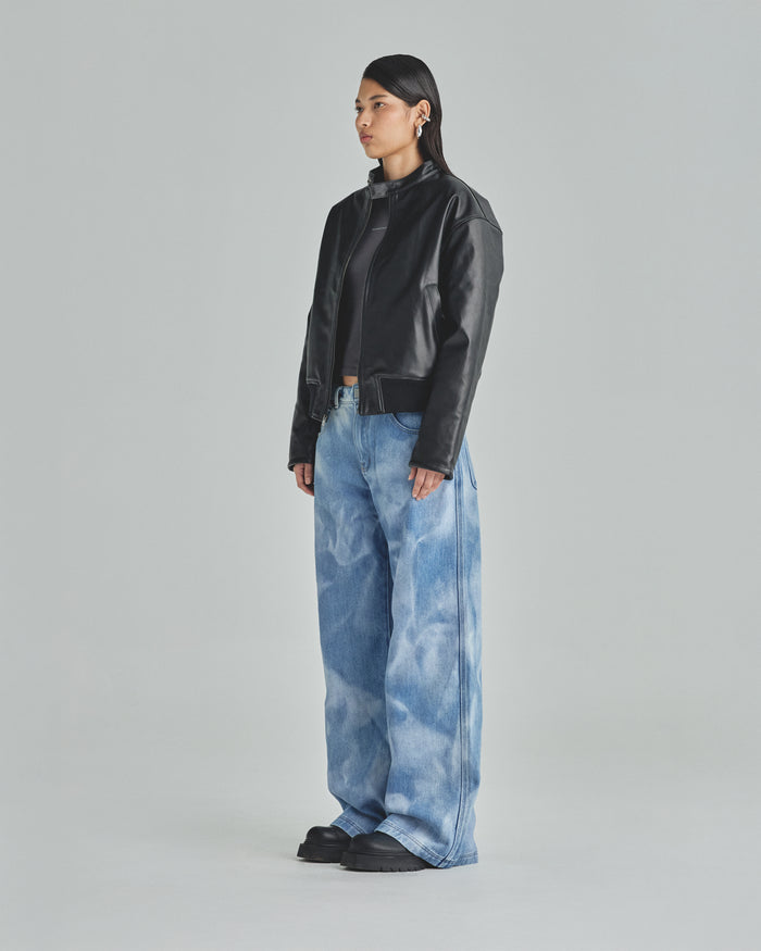 W Basics Wide Jeans Blue