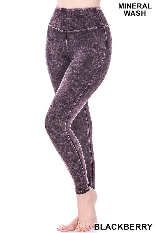 Washed Leggings