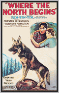 WHERE THE NORTH BEGINS - 1923 - CLAIRE ADAMS - SILENT - RARE DVD