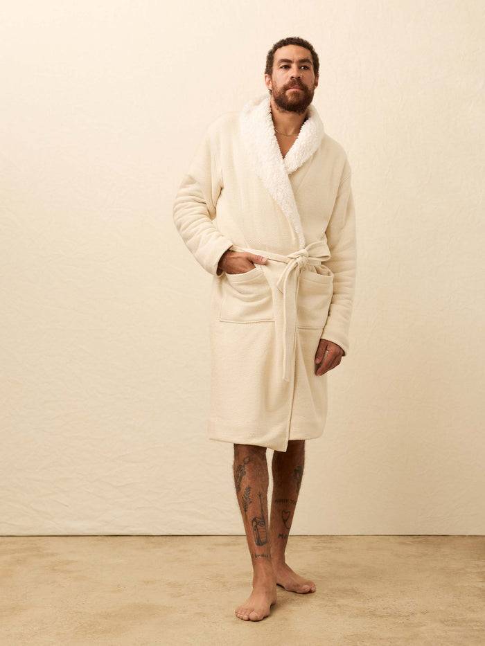 | Whitewater High Pile Fleece Robe - Summer Sands | Faherty Brand