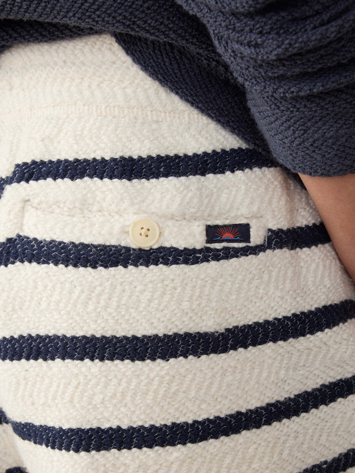 | Whitewater Sweatshort - Boothbay Stripe | Faherty Brand