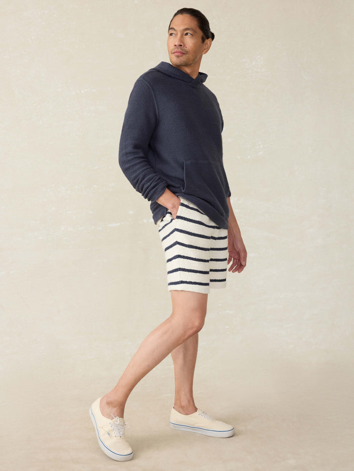 | Whitewater Sweatshort - Boothbay Stripe | Faherty Brand