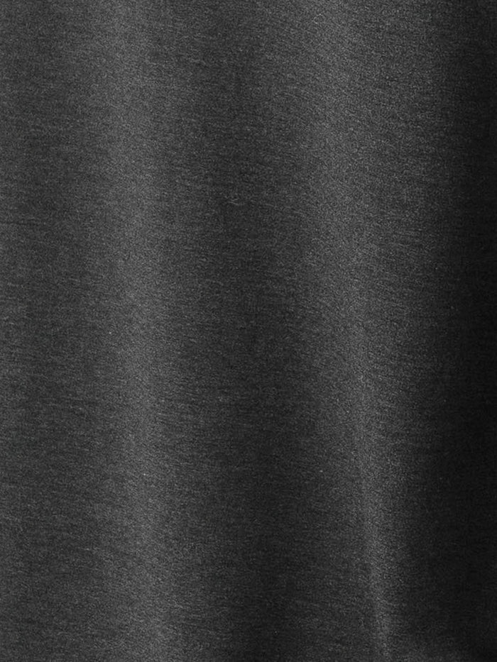 Charcoal Bamboo Jogger Set. The photo was taken close up, showing off the print of the joggers. |Color: Charcoal