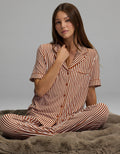 Market Stripe in Cinnamon / XS