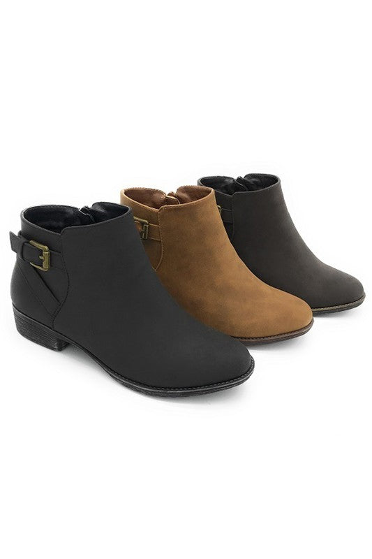 Women's Buckle Booties