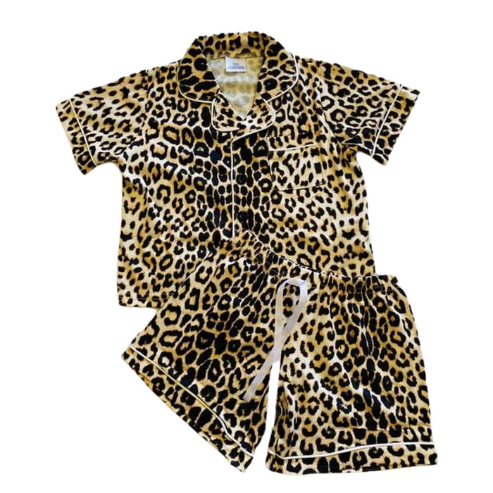Women's Leopard Pjs 38